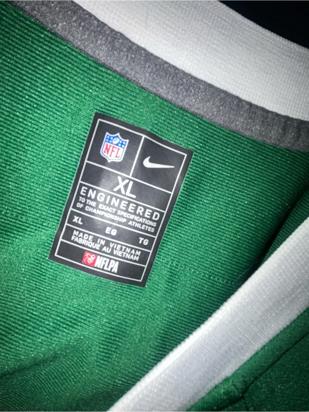 New York Jets. Garret Wilson Jersey. Like New. Youth XL